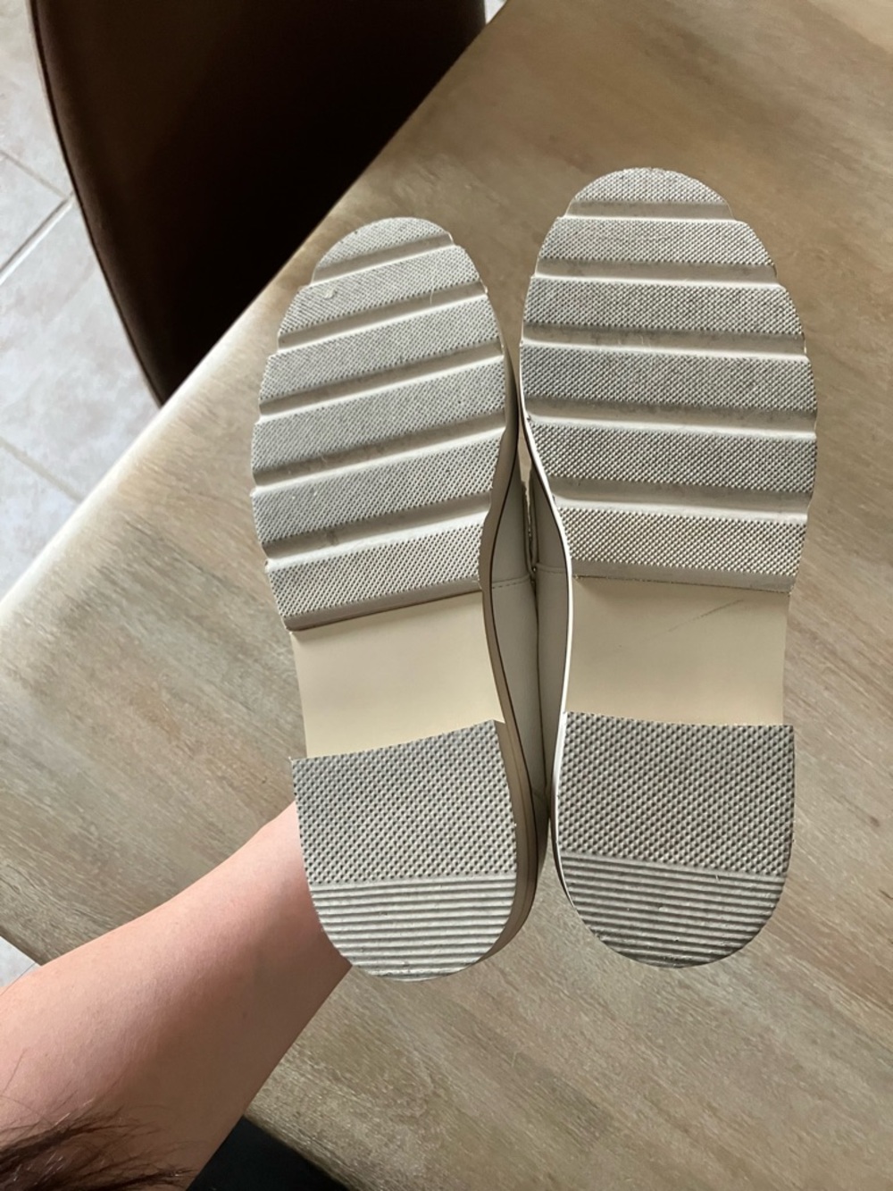 Anne Klein White Everly Penny Loafer - Picture 9 of 9